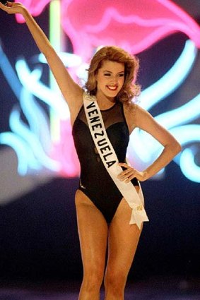 Miss Universe 1996 Alicia Machado of Venezuela.