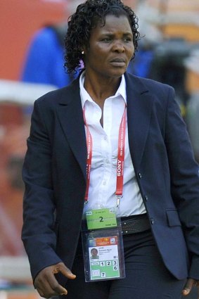 Nigeria's head coach Ngozi (Eucharia) Uche.