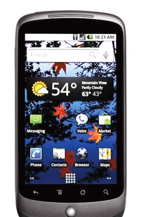 Google's Nexus One mobile phone