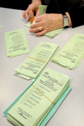 Dragged to the polls... around 1.6 million people unregistered with the Australian Electoral Commission may soon find themselves signed up to vote.