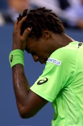 Missed chance: A dejected Gael Monfils.