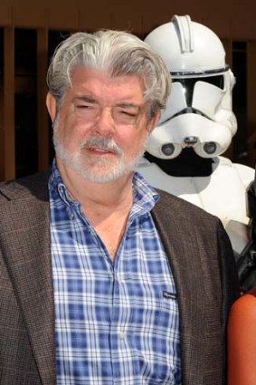 Creative consultant ... Director/producer George Lucas