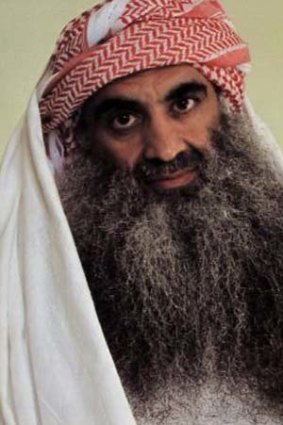 This undated photo from Arabic language site www.muslm.net purports to show Khalid Sheikh Mohammed.