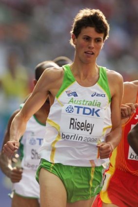 Australian middle distance star Jeff Riseley.