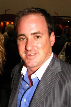 James Kentwell Lovell at the Mercedes-Benz Fashion Festival launch in 2008.