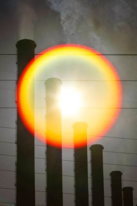 Victoria's brown coal-fired Hazelwood plant.