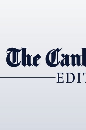 The Canberra Times editorial dinkus