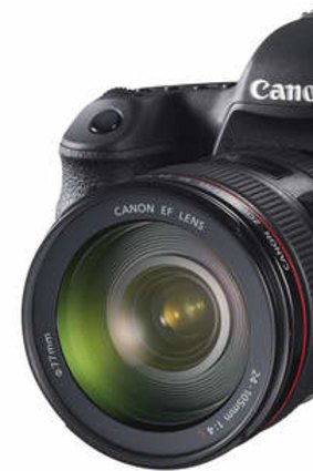 Canon EOS 6D DSLR camera