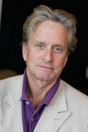 Michael Douglas is critical of young American actors, saying they are "capturing an image of what they think they should be, rather than playing it".