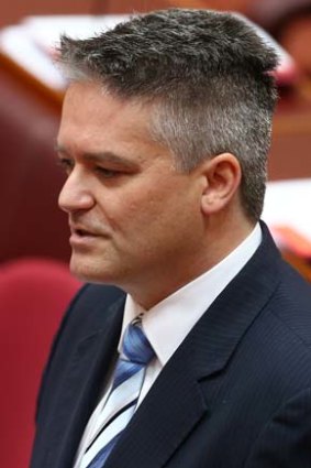 The Australian Institute of Company Directors has been lobbying Mathias Cormann (pictured), Arthur Sinodinos and George Brandis.