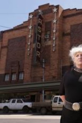 Friends of the Astor president Vanda Hamilton and Palace Cinema boss Benjamin Zeccola. They hope they have found a way to save the Astor at last.