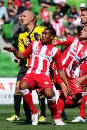 Melbourne Heart failed to take advantage of a weakened Wellington at AAMI Park.