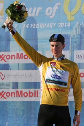 Timed run to perfection: Tour of Qatar winner Dutchman Niki Terpstra.