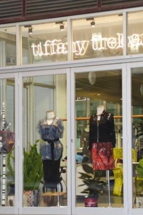 Tiffany Treloar's new Flinders Lane store.