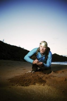 Marine biologist Mark Read in <i>Life on the Reef</i>.