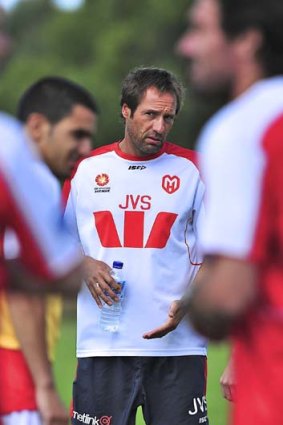 Building the brand: Melbourne Heart coach John van 't Schip has sought to build a club culture and encourage a squad with a lot of youth and inexperience.