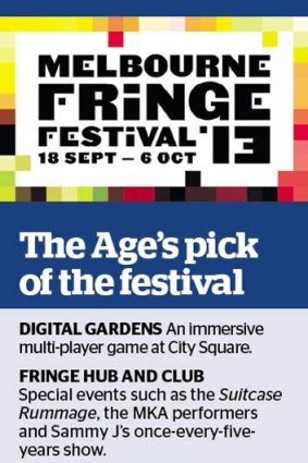 <i>The Age</i>'s pick of the Melbourne Fringe Festival.