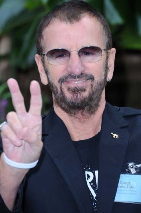 First visit to Australia in almost 50 years ... Ringo Starr.