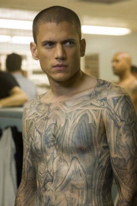 Torn ... Wentworh Miller says he lied about himself while he was starring in <i>Prison Break</i>.