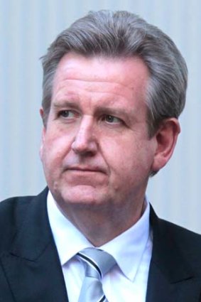 Barry O'Farrell ... unassailable authority, until now.