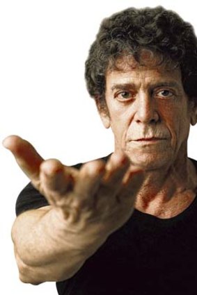 The adulation is well deserved: Lou Reed.