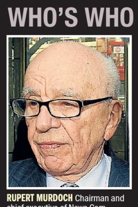 Who's who in the Murdoch zoo.