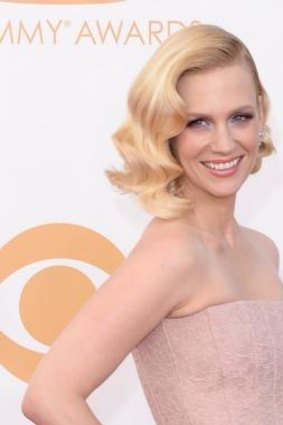 Actress January Jones sees the benefits of eating placenta.