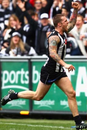 Star power ... Dane Swan is wary of Sydney's midfield.