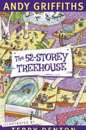 Still in the top 10: The 52-Storey Treehouse, by Andy Griffiths.