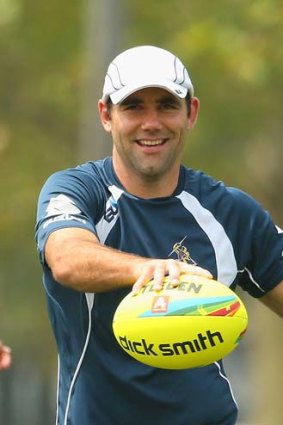 Cameron Smith is yet to play a pre-season game in 2014.