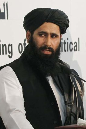 Taliban representative Muhammad Naeem.