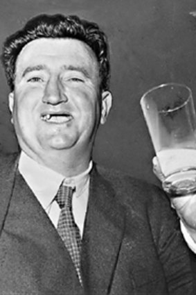 Irish playwright Brendan Behan, said to have much in common with Donnellan.