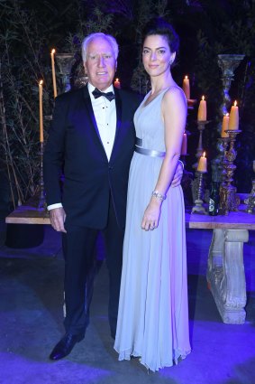 Neville Crichton and Nadi Hasandedic at the Gold Dinner 2016.