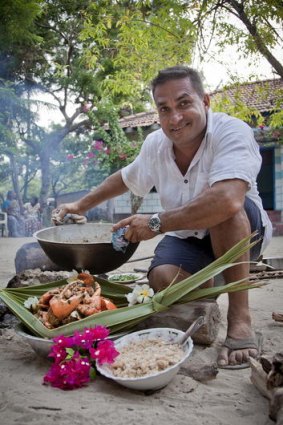 Peter Kuruvita in his show <i>My Sri Lanka</i>.