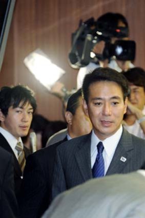 A likely successor ... former foreign minister, Seiji Maehara.