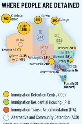 Where people are detained