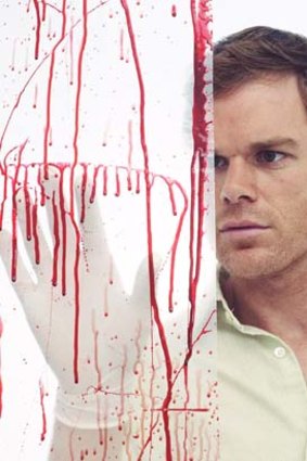 Michael C Hall plays the title character in the TV series <i>Dexter</i>.