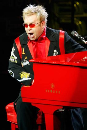 Musician Sir Elton John.