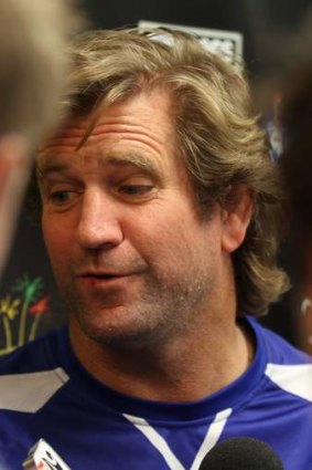 "I'm very happy for him because he works very hard. He plays with a lot of passion": Des Hasler on Josh Reynolds's possible inclusion in the Blues squad.