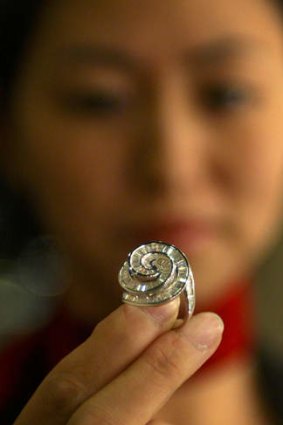 Shine: A burgeoning market for diamonds in China has seen the price of the stones skyrocket worldwide.