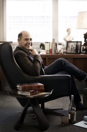 Creator Matthew Weiner in his office.