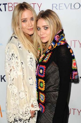 No rivalry ... Ashley and Mary-Kate Olsen.