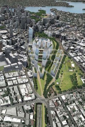 Vision: NSW has called for expressions of interest for the renewal of the railway line corridor between Central Station and Eveleigh that has potential to provide thousands of new homes and jobs.