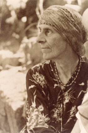 A portrait of Marion Mahony Griffin, circa 1935.