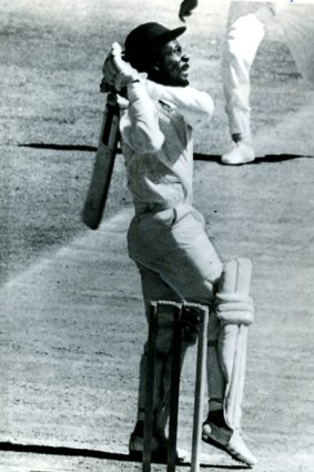 West Indian batsman Roy Fredericks in 1975.
