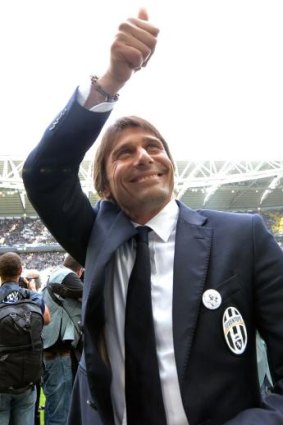 well credentialed:  Former Juventus boss Antonio Conte.