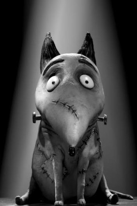 Sparky the dog, from Tim Burton's <i>Frankenweenie</i>.