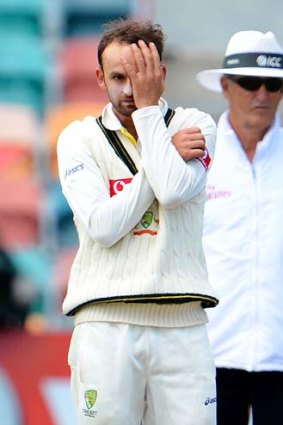 Out of form, out of confidence: Nathan Lyon's form fell away on the sluggish, spin-friendly wickets in the Caribbean.