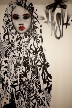 The Hush mural will be auctioned for charity.
