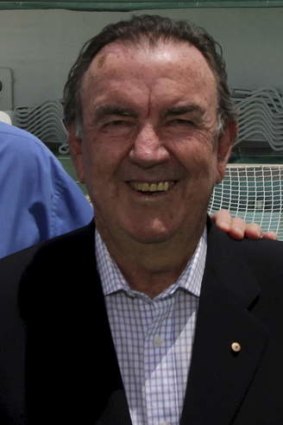 Australian cricket legend Bob Simpson.